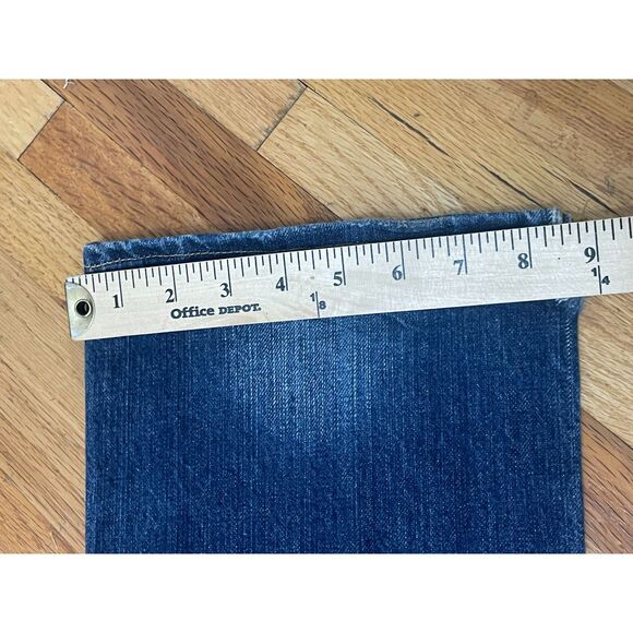 Abercrombie & Fitch Emma Women's 6 Blue Jeans Denim Cotton Bootcut Distressed - Picture 10 of 11